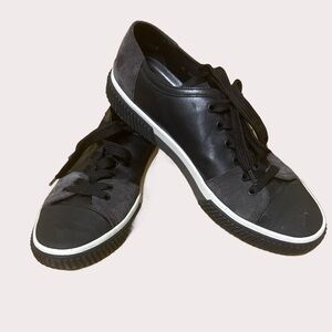 Prada Black and Gray Men's Sneakers